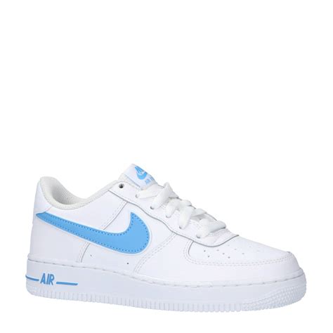 nike air force 1 wit lichtblauw|White Air Force 1 Shoes .